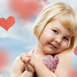 Child's Love - Cute Girl Child's Love - Cute Girl