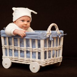 Child's Love - Baby Sleeping In A Cot Child's Love - Baby Sleeping In A Cot