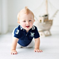 Child's Love - Smiling Baby With Spike Cut Child's Love - Smiling Baby With Spike Cut
