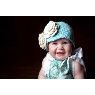 Child's Love - Cute Little Baby Girl In Blue Child's Love - Cute Little Baby Girl In Blue