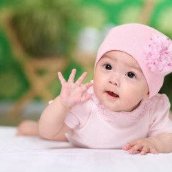 Child's Love - Cute Baby In A Pink Dress 3 Child's Love - Cute Baby In A Pink Dress 3