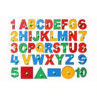 Children's Learning Complete Alphabets, Numbers And Blocks Children's Learning Complete Alphabets, Numbers And Blocks