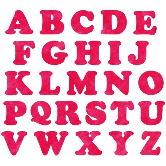 English Alphabets Chart