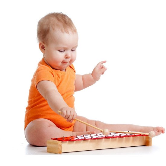 Child's Love - Cute Baby Playing Music