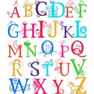 English Alphabets Chart Ver. 2 English Alphabets Chart Ver. 2