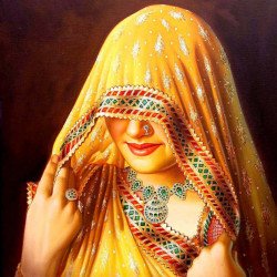 Lady In Yellow Saree Lady In Yellow Saree