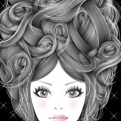 Lady With Huge Hair Lady With Huge Hair