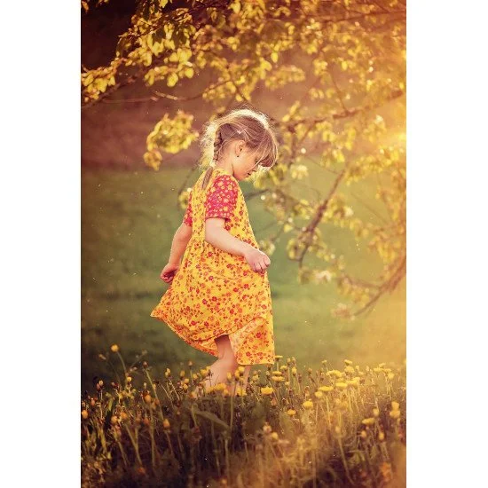 Child's Love - Cute Girl In The Field