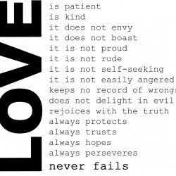 Love Never Fails Love Never Fails