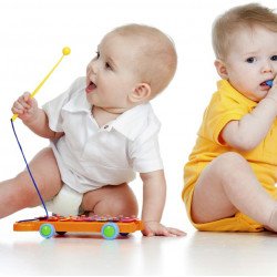 Child's Love - Cute Baby Playing With Toys Child's Love - Cute Baby Playing With Toys