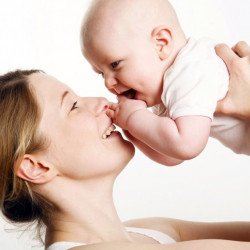 Child's Love - Cute Baby With Mother Child's Love - Cute Baby With Mother