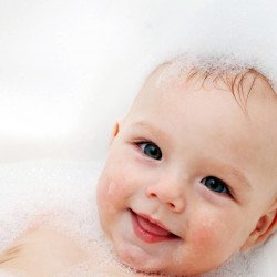 Child's Love - Cute Bathing Baby Child's Love - Cute Bathing Baby