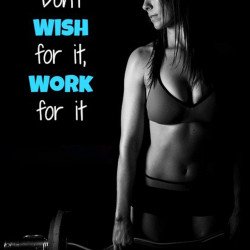 Wish And Work Gym Motivational Quote Wish And Work Gym Motivational Quote
