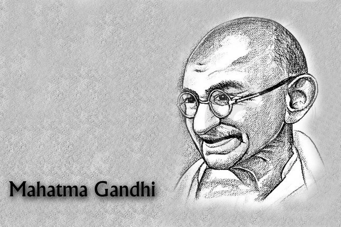 Mahatma Gandhi Drawing by Wahyu Andarya  Saatchi Art