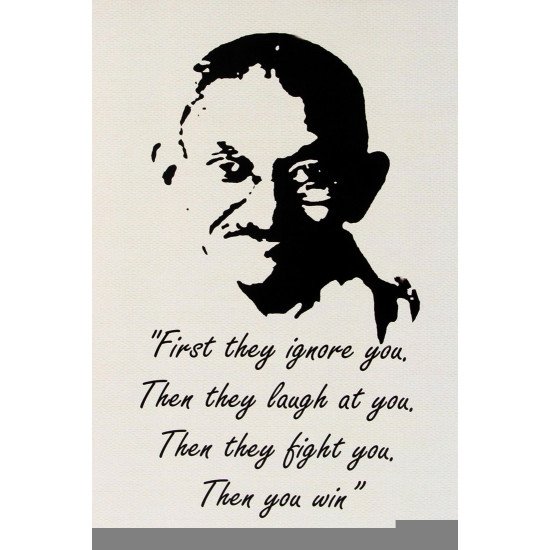 Mahatama Gandhi Motivational Quote 2