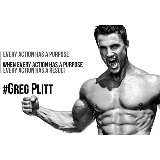 Greg Plitt Motivational Quote