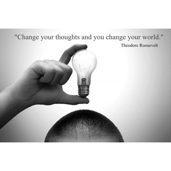Change Your World Motivation Quote