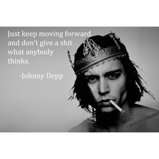 Jhonny Depp Motivational Quote