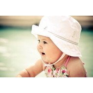 Child's Love - Cute Girl In A White Hat Child's Love - Cute Girl In A White Hat