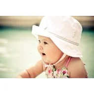 Child's Love - Cute Girl In A White Hat