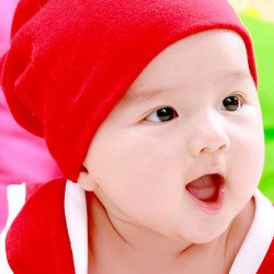 Child's Love - Cute Boy In Red Dress Child's Love - Cute Boy In Red Dress