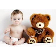 Cute Baby With Teddy Cute Baby With Teddy