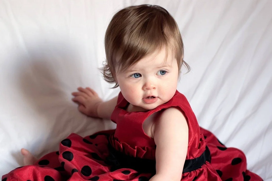 Faye Red Pleated Dress | Kids Party Dresses - faye