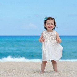 Child's Love - Smiling Girl On The Sea Shore Child's Love - Smiling Girl On The Sea Shore