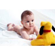 Child's Love - Playing With Pluto Dog Child's Love - Playing With Pluto Dog