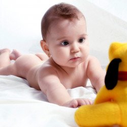 Child's Love - Playing With Pluto Dog Child's Love - Playing With Pluto Dog