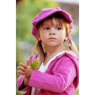 Child's Love - Cute Girl In A Pink Dress