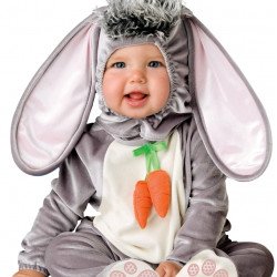 Child's Love - Cute Baby In A Rabbit Dress Child's Love - Cute Baby In A Rabbit Dress