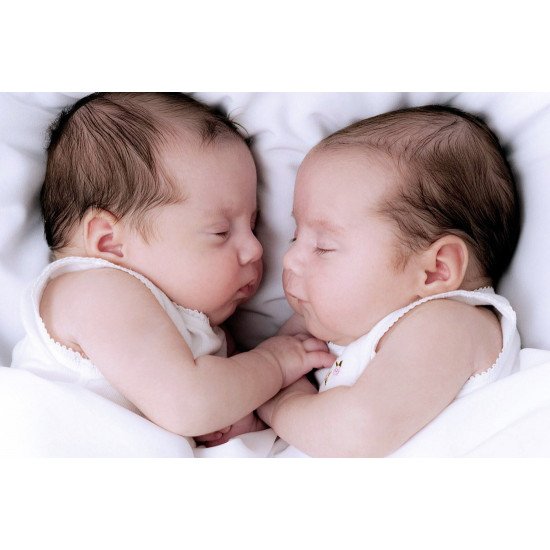 Child's Love - Two Sleeping Babies