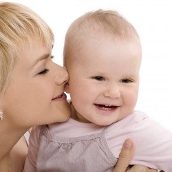 Child's Love - Cute Baby With Mother Child's Love - Cute Baby With Mother