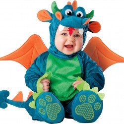 Child's Love - Cute Baby In A Dragon Dress Child's Love - Cute Baby In A Dragon Dress