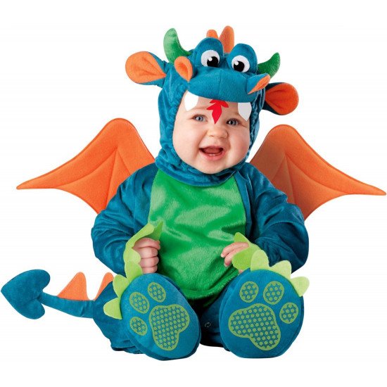 Child's Love - Cute Baby In A Dragon Dress