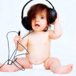 Child's Love - Cute Headphone Baby Child's Love - Cute Headphone Baby