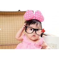 Child's Love - Cute Baby In Black Sun Glasses Child's Love - Cute Baby In Black Sun Glasses