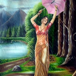 Lady In The Rain Lady In The Rain