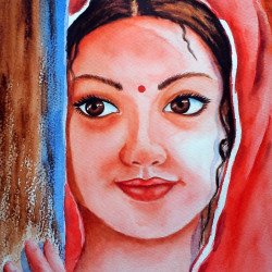 Indian Girl Fine Art