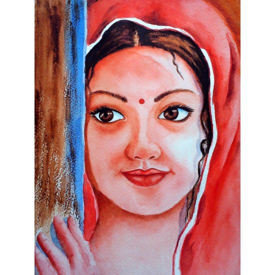 Indian Girl Fine Art