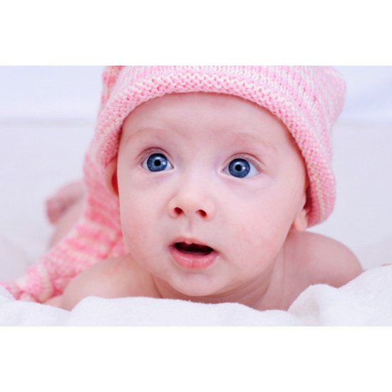 Child's Love - Baby In A Pink Hat