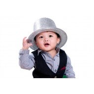 Child's Love - Baby With Silver Hat Child's Love - Baby With Silver Hat