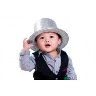 Child's Love - Baby With Silver Hat