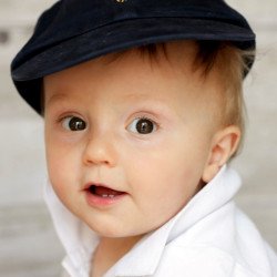 Child's Love - Cute Baby In A Black Hat Child's Love - Cute Baby In A Black Hat