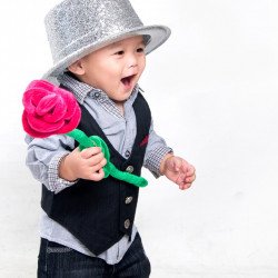 Child's Love - Baby With Silver Hat 3 Child's Love - Baby With Silver Hat 3