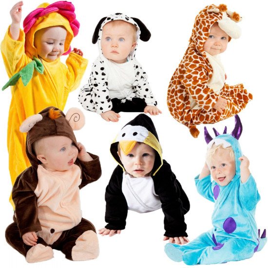 Child's Love - Cute Babies In Animals Outfit