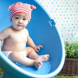 Child's Love - Cute Baby With Red Hat Child's Love - Cute Baby With Red Hat