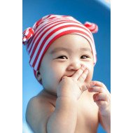 Child's Love - Cute Baby With Red Hat 2 Child's Love - Cute Baby With Red Hat 2