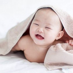 Child's Love - Cute Baby In A Towel Child's Love - Cute Baby In A Towel